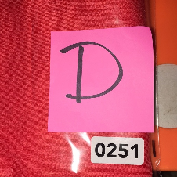 Vintage Rina Rossi Pencil Skirt Size 14 Orange - Picture 10 of 10